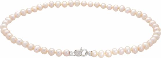 MOON Salome - náhrdelník z pravých růžových říčních perel 00362630