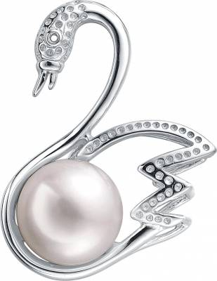 MOON Sephora - přívěsek s pravou říční bílou perlou PP000004