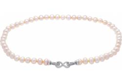 MOON Tilia - Náhrdelník z pravých růžových říčních perel 00359456