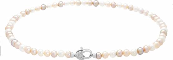 MOON Lolita - náhrdelník z pravých říčních perel - vícebarevný 00362417
