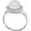 MOON Serena - Prsten s pravou říční bílou perlou RP000200