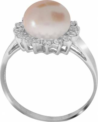 MOON Serena - Prsten s pravou říční růžovou perlou RP000205