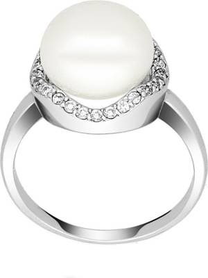 MOON Amissa - prsten s pravou říční bílou perlou RP000262