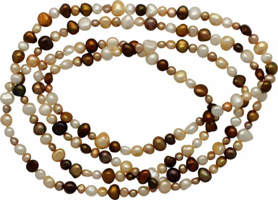 MOON Elzie - náhrdelník z pravých říčních perel NP000084