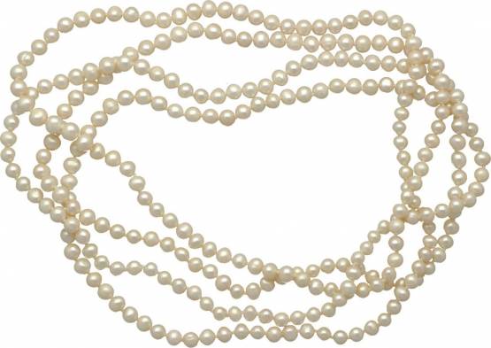 MOON Lehi - náhrdelník z pravých říčních perel NP000087