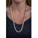 MOON Miriam - náhrdelník z pravých říčních perel - vícebarevný 00363070