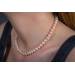 MOON Salome - náhrdelník z pravých růžových říčních perel 00362630