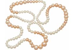 MOON Sarai - náhrdelník z pravých říčních perel - vícebarevný 00364792