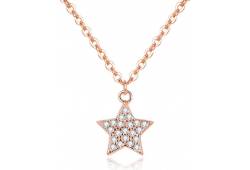 Moiss stříbrný náhrdelník STARINE ROSE N0000622